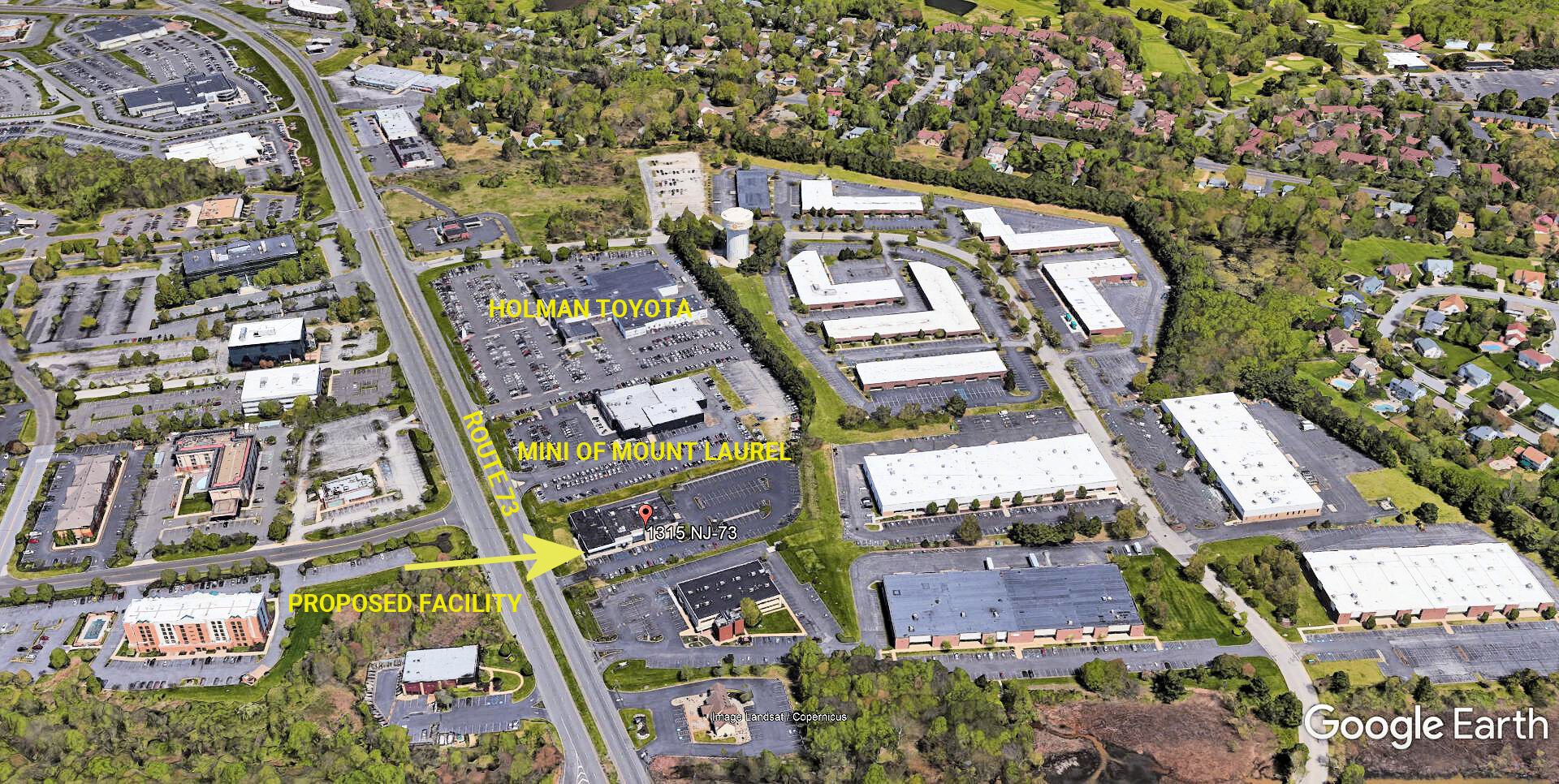 Proposed ML marijuana facility